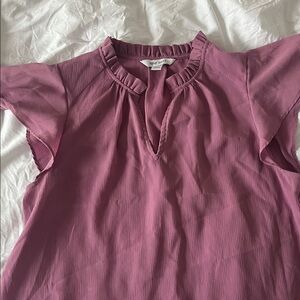 Nine West Pink Blouse